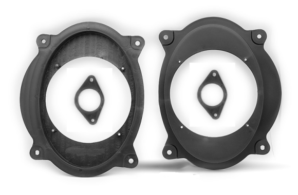 Carav 14-015 | Проставочные кольца для динамиков 165мм (2шт) TOYOTA Camry 2006-2011