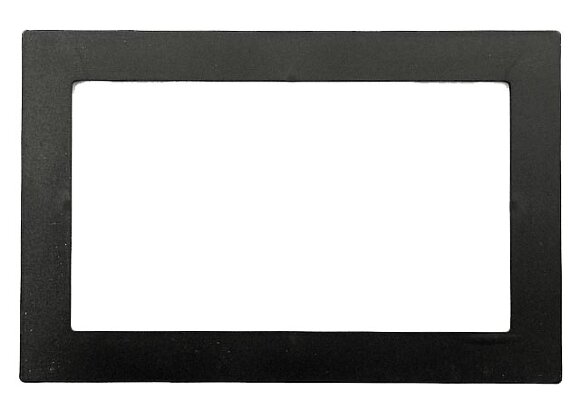 Incar RUN-N12V | Салазки универсальные для установки 2DIN магнитолы (180*113mm)