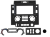 Incar RLR-FC141 | 9" переходная рамка для LAND ROVER Defender I Рестайлинг 2007-2016